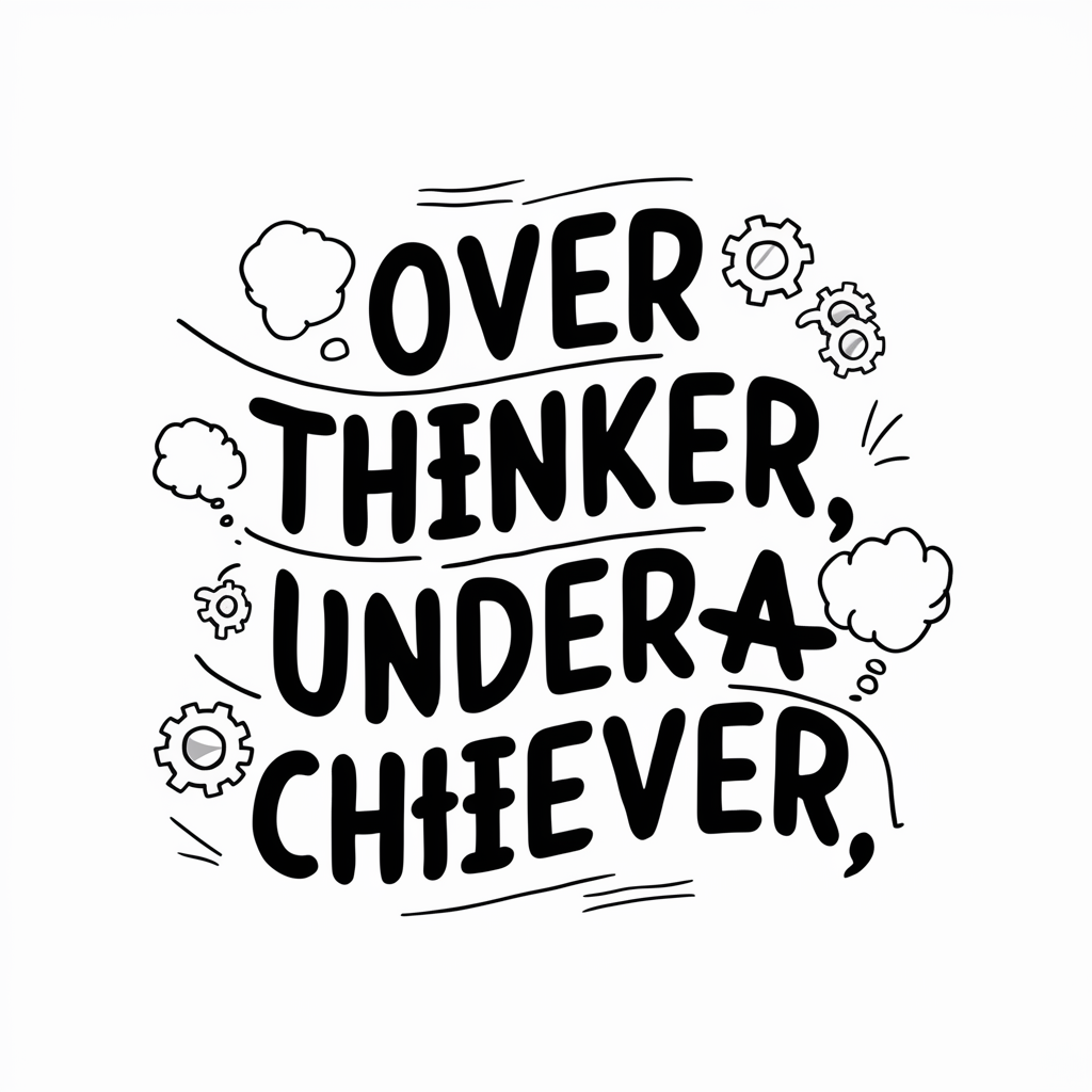 Over thinker, underachiever