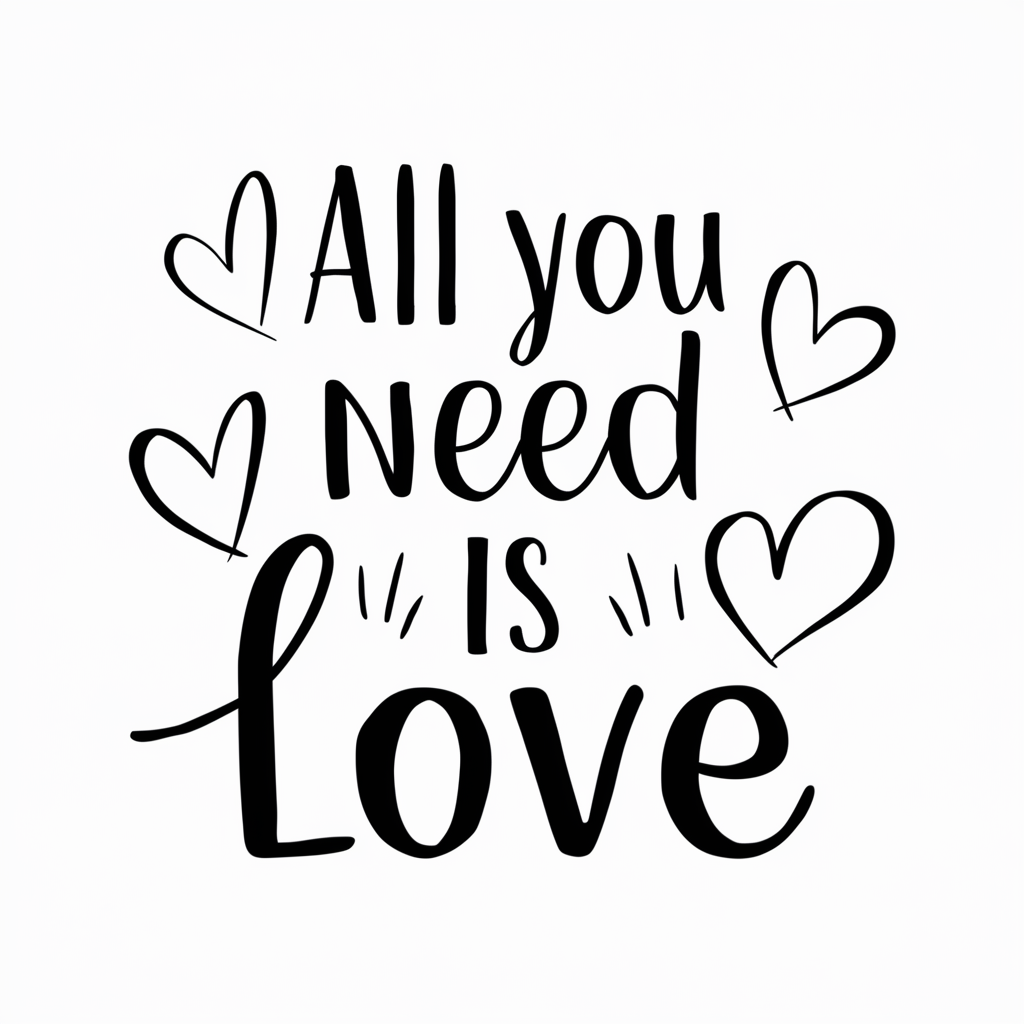 All you need is love