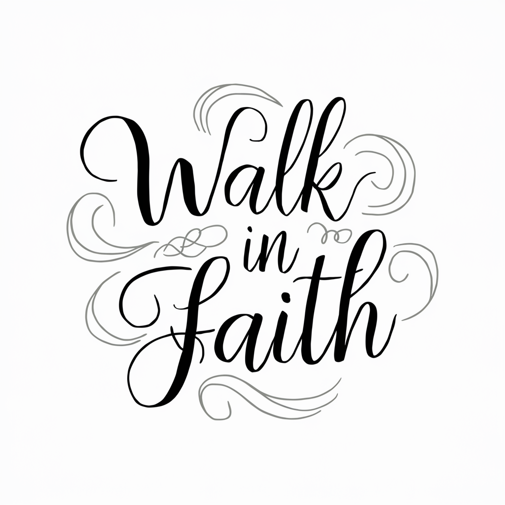 Walk in faith