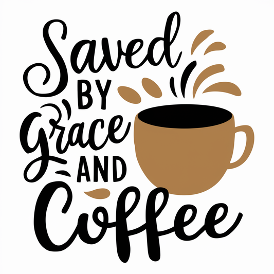 Saved by grace and coffee